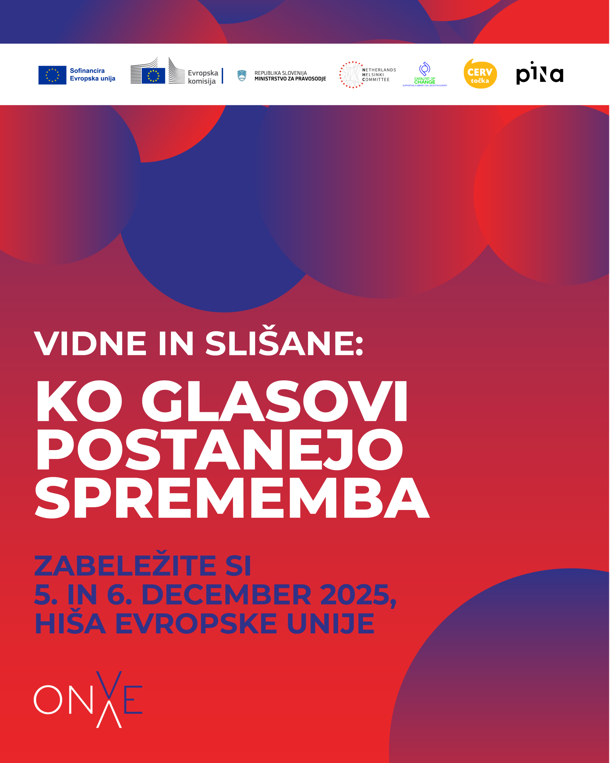 Slišati. Videti. Spremeniti.