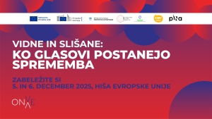 Slišati. Videti. Spremeniti. - ONA VE - bold 2025 onave dogodek save the date vsi logotipi 02