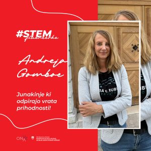Ko znanost dobi obraz: uspešno zaključena kampanja #STEMfluencerke - ONA VE - bold 2025 ONAVE STEM predstavitve Andreja FB