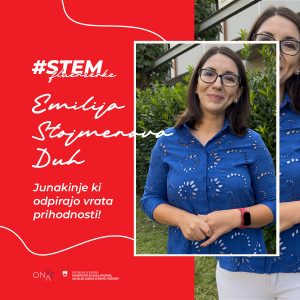 Ko znanost dobi obraz: uspešno zaključena kampanja #STEMfluencerke - ONA VE - bold 2025 ONAVE STEM predstavitve Emilija FB