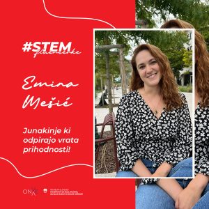 Ko znanost dobi obraz: uspešno zaključena kampanja #STEMfluencerke - ONA VE - bold 2025 ONAVE STEM predstavitve Emina FB