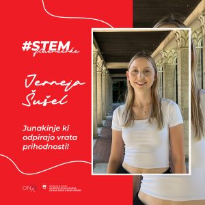 Ko znanost dobi obraz: uspešno zaključena kampanja #STEMfluencerke - ONA VE - bold 2025 ONAVE STEM predstavitve Jerneja FB
