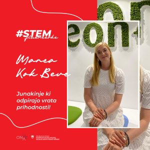 Ko znanost dobi obraz: uspešno zaključena kampanja #STEMfluencerke - ONA VE - bold 2025 ONAVE STEM predstavitve Manca FB