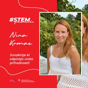 Ko znanost dobi obraz: uspešno zaključena kampanja #STEMfluencerke - ONA VE - bold 2025 ONAVE STEM predstavitve Nina FB